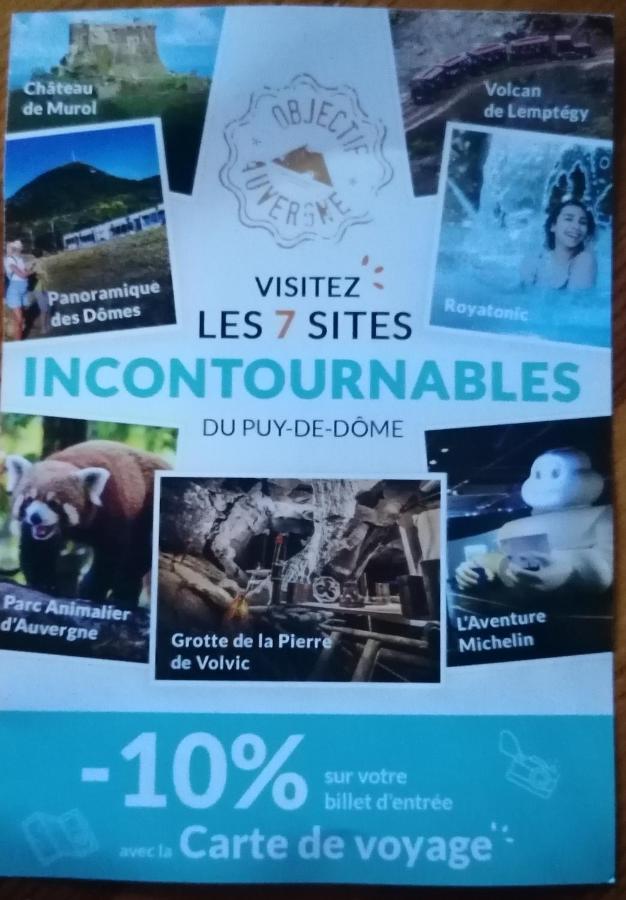 Lilas, Gite Saint Antoine, Orcival, Entre Sancy Et Volcans. Εξωτερικό φωτογραφία